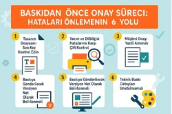 Baskıdan Önce Onay Süreci: Hataları Önlemenin 6 Yolu