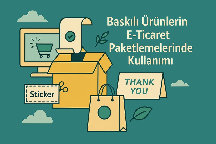 Baskılı Ürünlerin E-Ticaret Paketlemelerinde Kullanımı