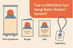 Fuar ve Etkinlikler İçin Hangi Baskı Ürünleri Gerekli?