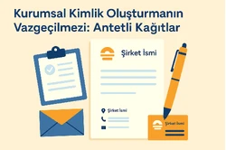 Kurumsal Kimlik Oluşturmanın Vazgeçilmezi: Antetli Kağıtlar