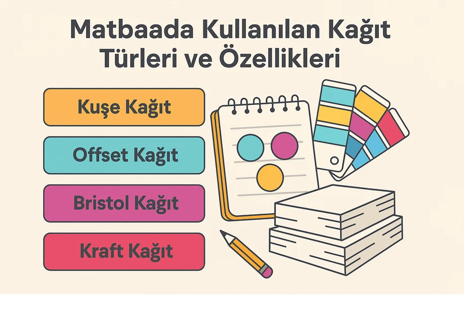 Matbaada Kullanılan Kağıt Türleri ve Özellikleri