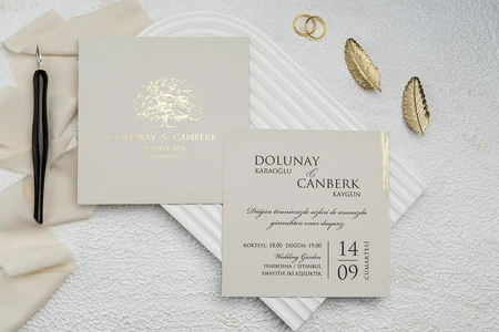 Ekonomik Lüks Davetiye 9256