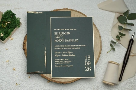 Ekonomik Lüks Davetiye 9317